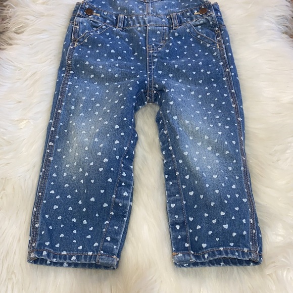 Oshkosh Overall Pants With Hearts ♥️ 24 months - Picture 4 of 15